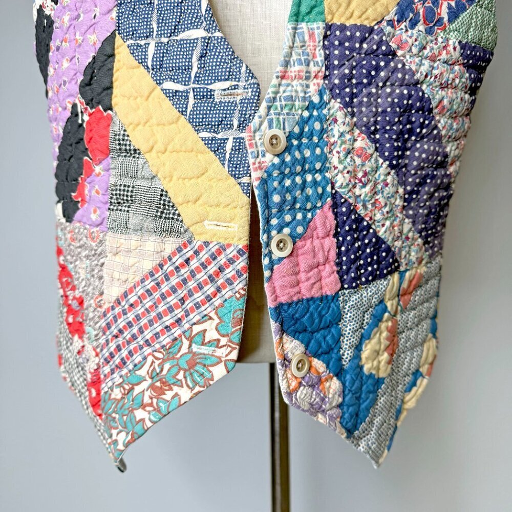 Homemade Quilted Vest - Picture 2 of 12